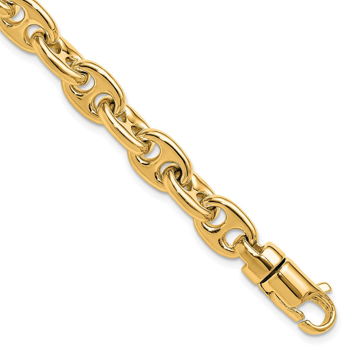 Gold 8.5mm Anchor Chain, 8"