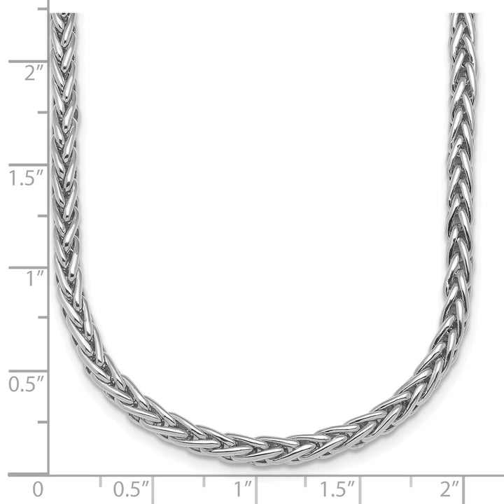 Gold 4.1mm Spiga (Wheat) Chain, 20"