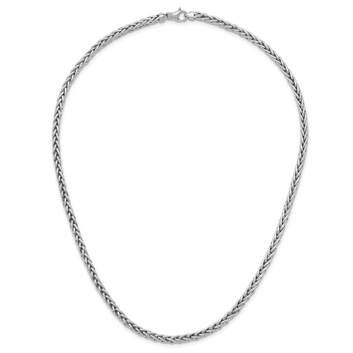 Gold 4.1mm Spiga (Wheat) Chain, 20"