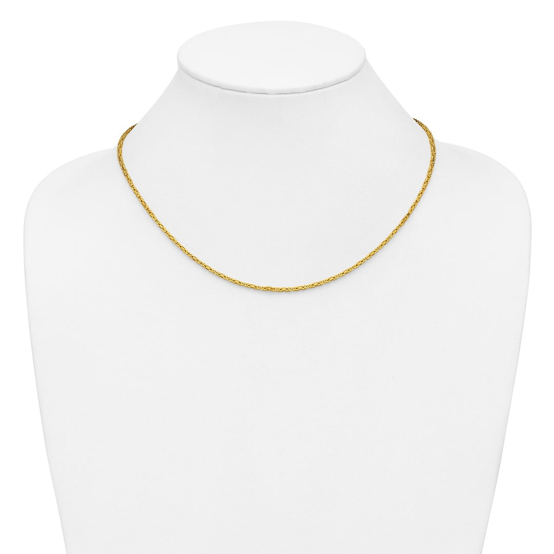Gold Byzantine Necklace, 18