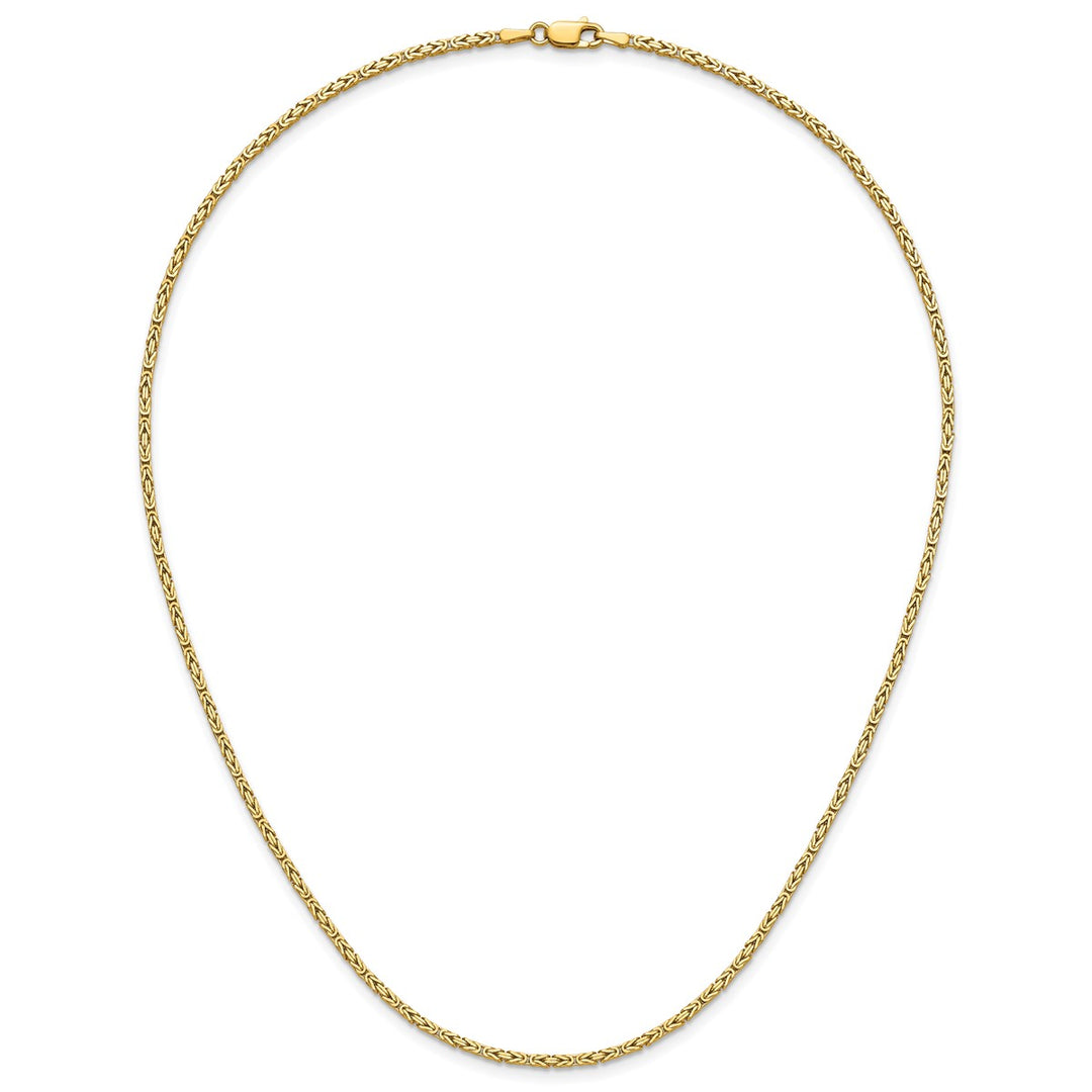 Gold Byzantine Necklace, 18