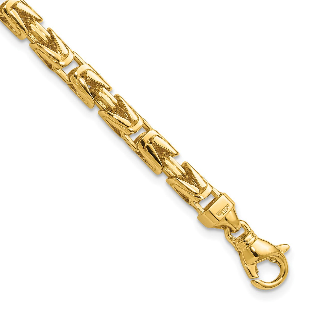 Gold 4.4mm Byzantine Chain