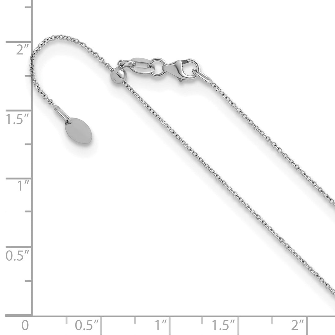 Gold 1.1mm Cable Chain, 18