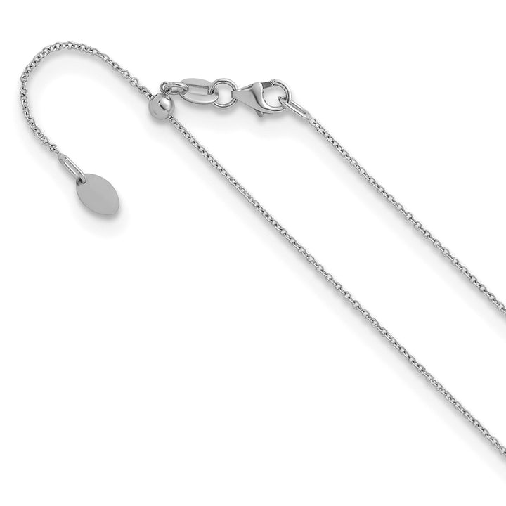 Gold 1.1mm Cable Chain, 18"