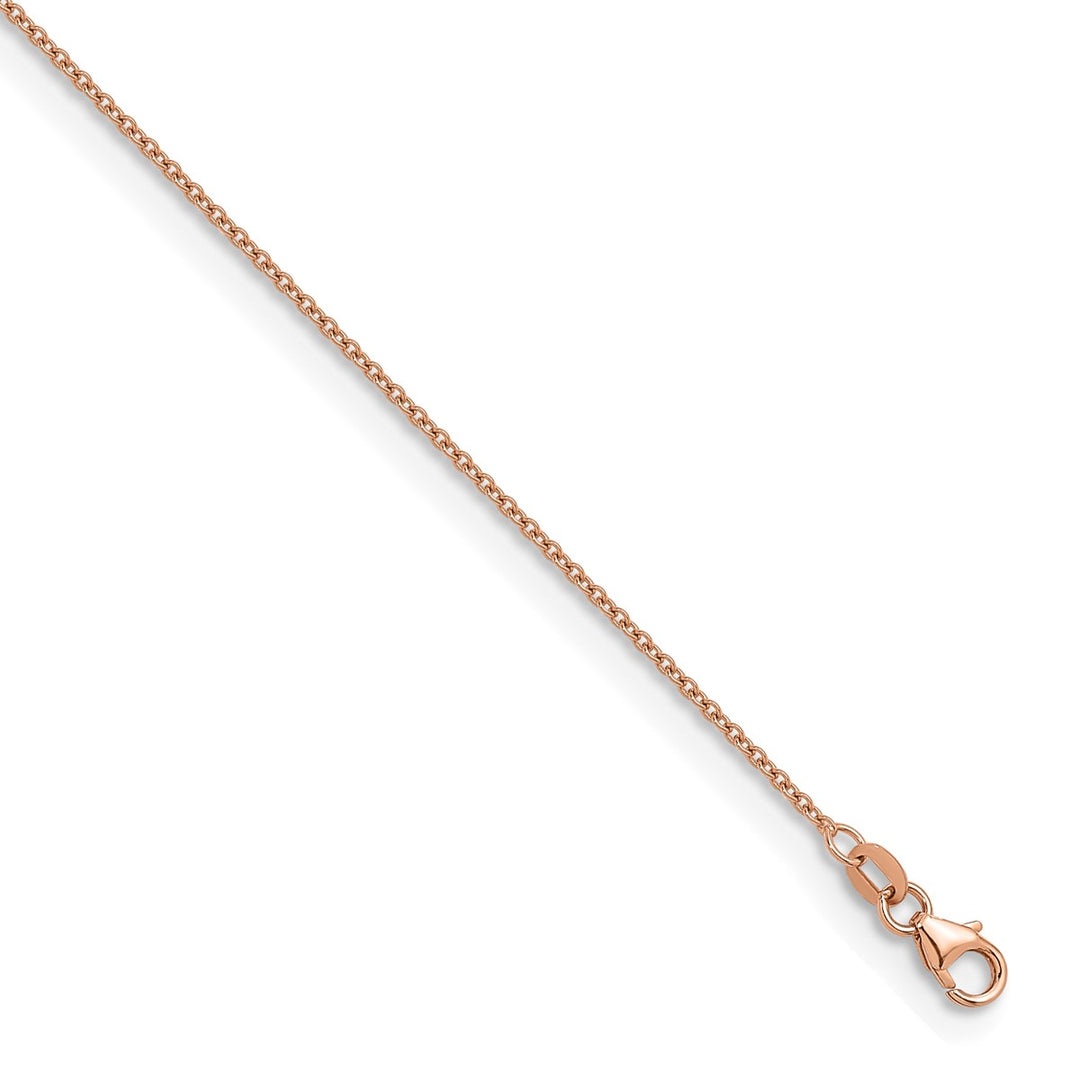 Gold 1.5mm Cable Chain, 22