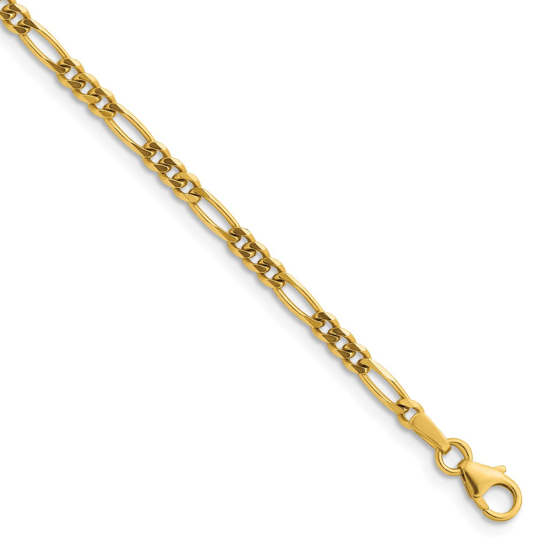 Gold 2.9mm Figaro Chain, 16
