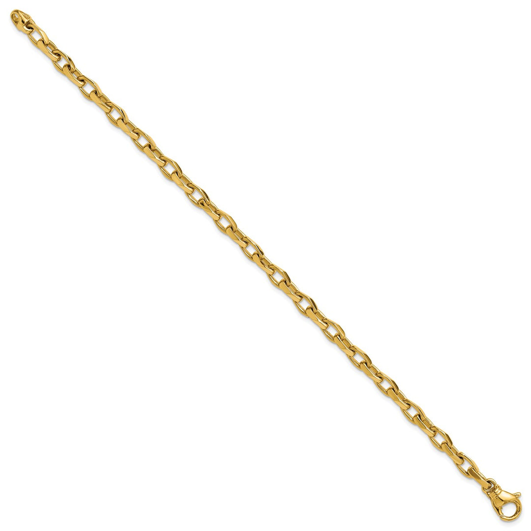 Gold 5mm Open Link Chain, 8
