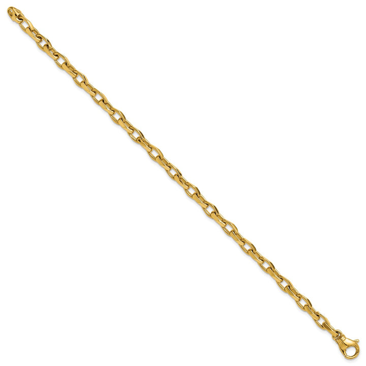 Gold 5mm Open Link Chain, 8"