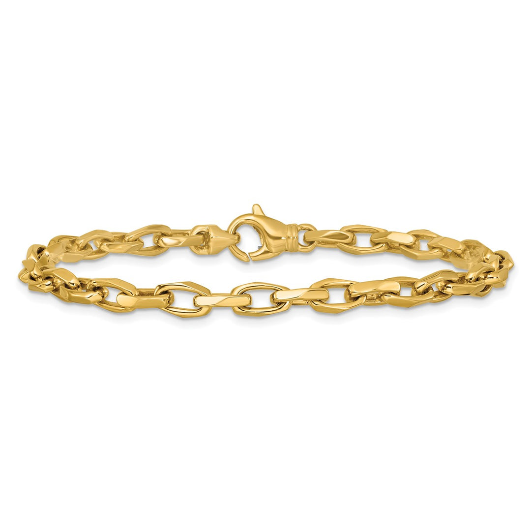 Gold 5mm Open Link Chain, 8