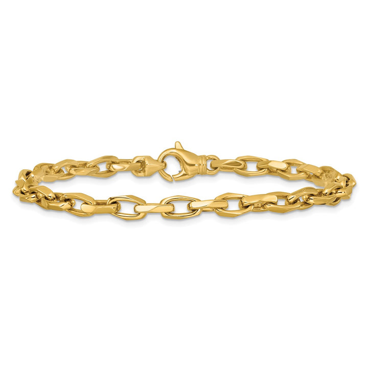 Gold 5mm Open Link Chain, 8"