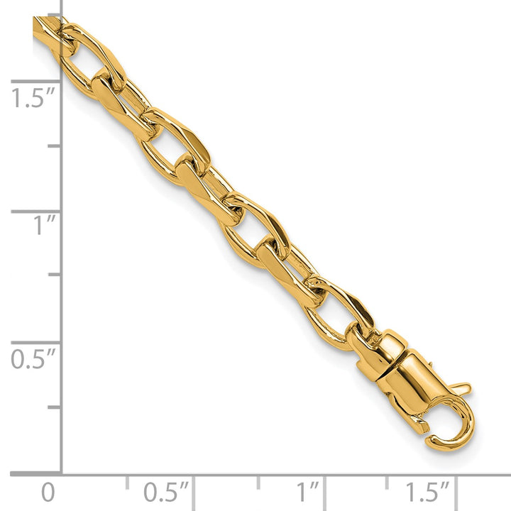 Gold 5mm Open Link Chain, 8"