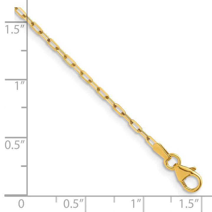 Gold 1.6mm Cable Chain, 16"