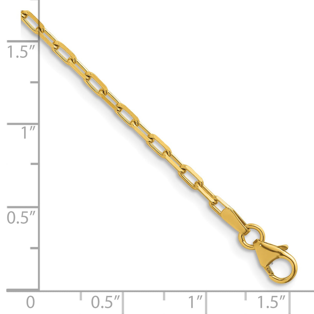 Gold 2.6mm Cable Chain, 20