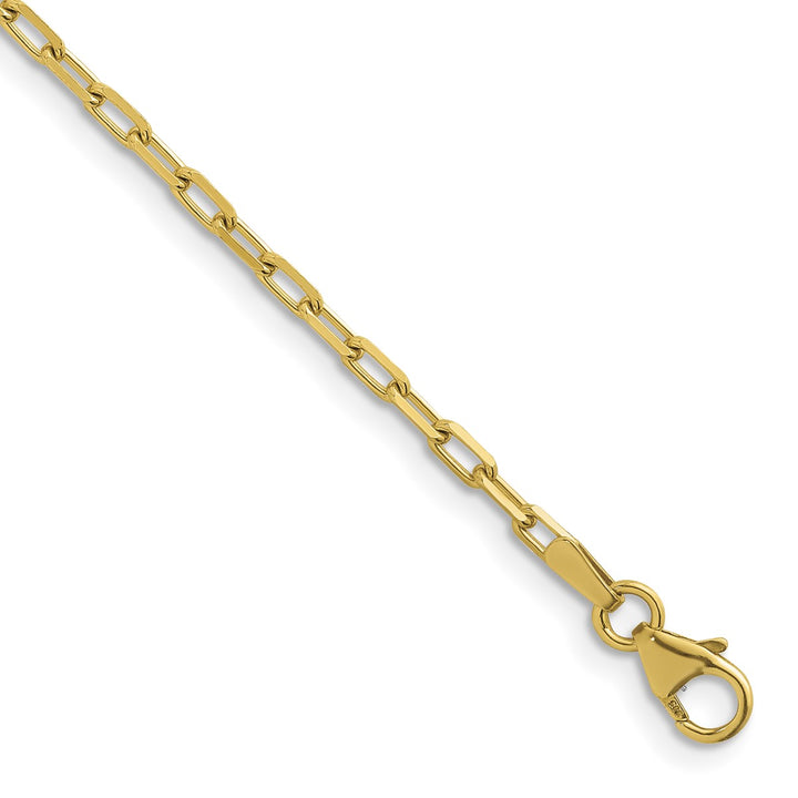 Gold 2.6mm Cable Chain, 16"