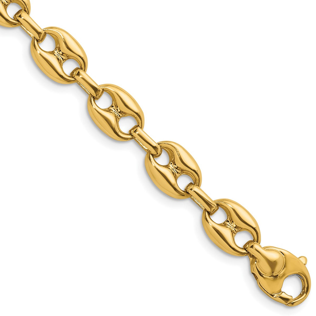 Gold 8.1mm Anchor Chain