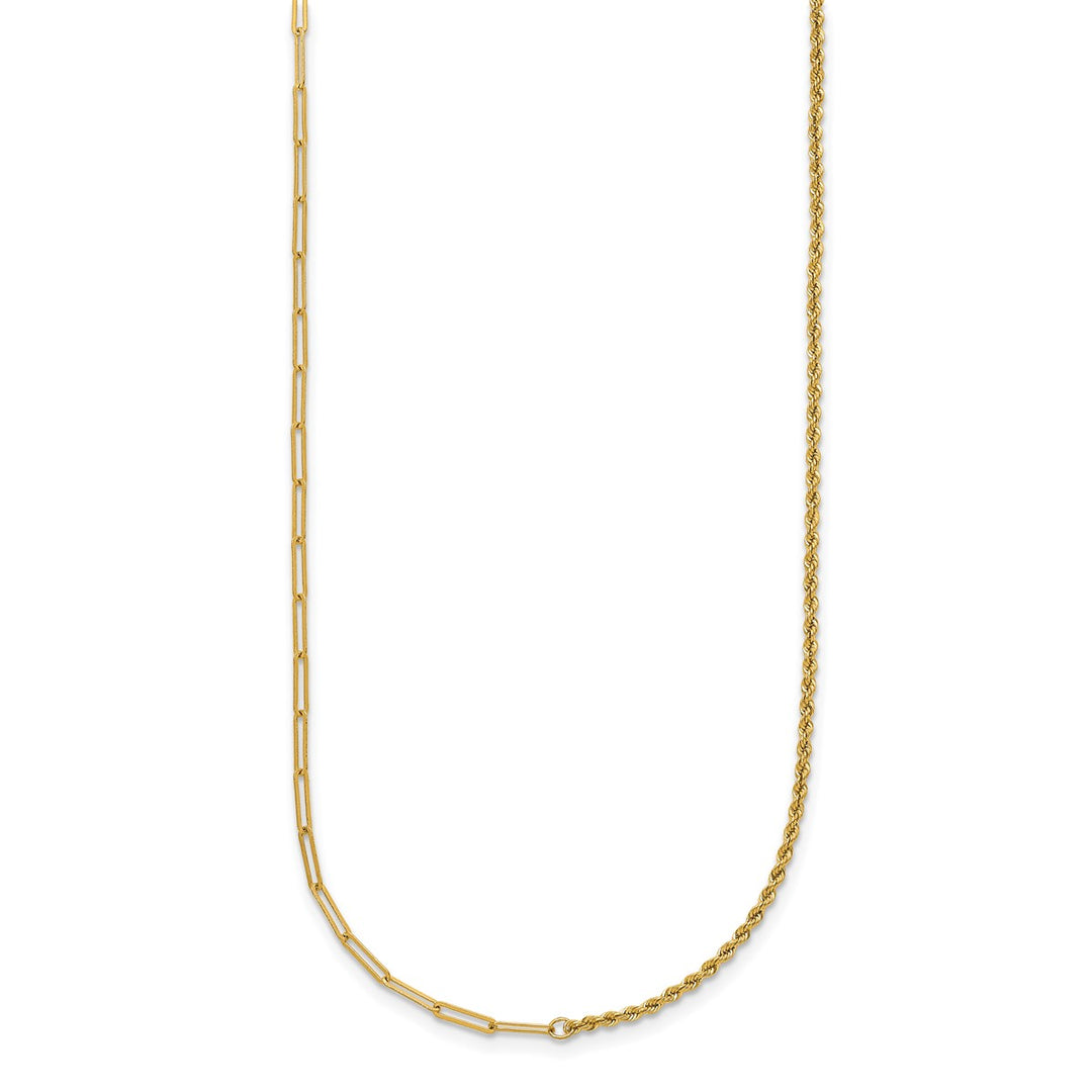 Gold 1.8mm Rope Chain, 16
