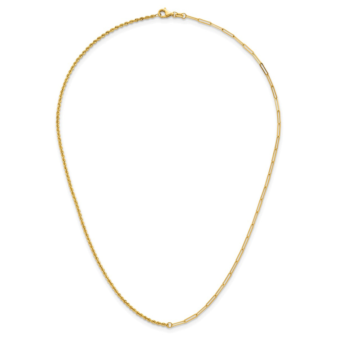 Gold 1.8mm Rope Chain, 16