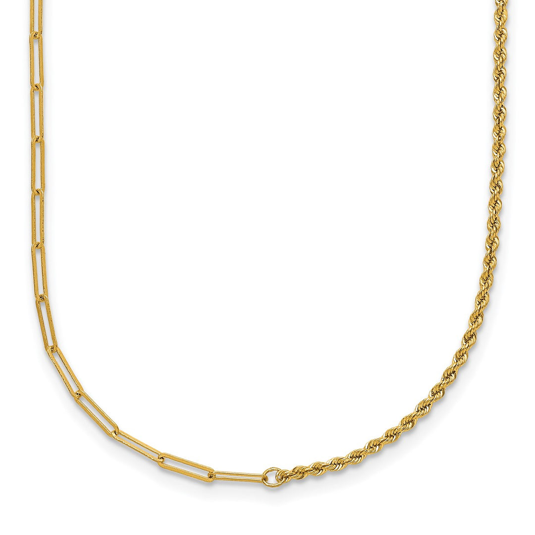 Gold 1.8mm Rope Chain, 16"