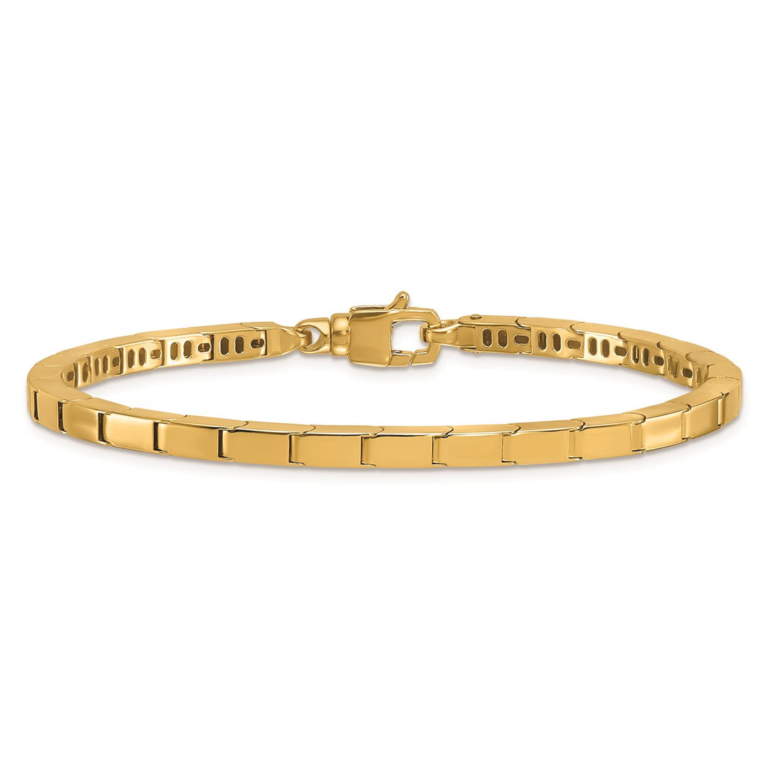 Gold 3.75mm Fancy Bracelet, 8