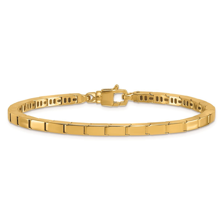 Gold 3.75mm Fancy Bracelet, 8"