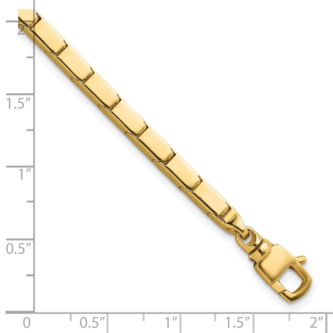 Gold 3.75mm Fancy Bracelet, 8