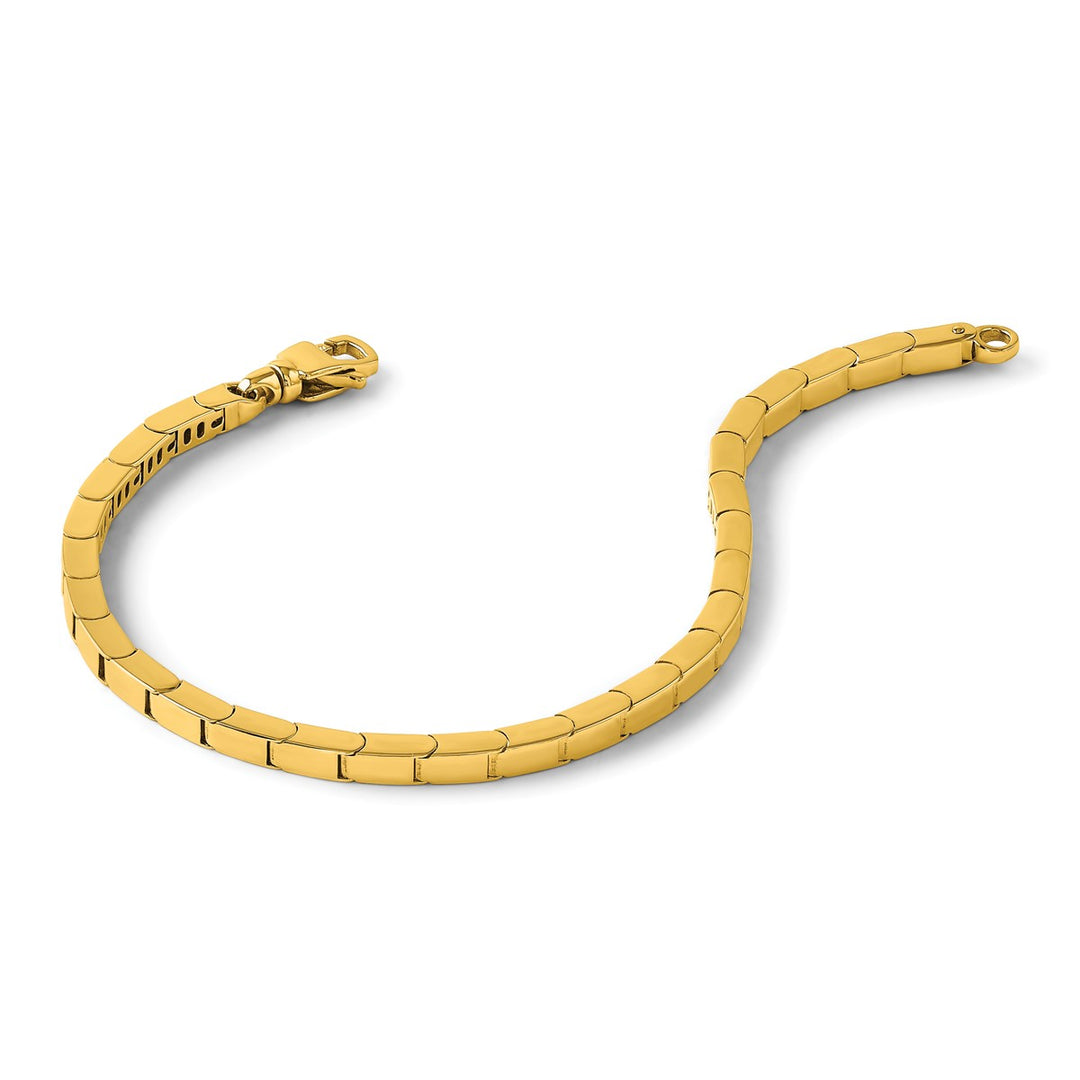 Gold 3.75mm Fancy Bracelet, 8