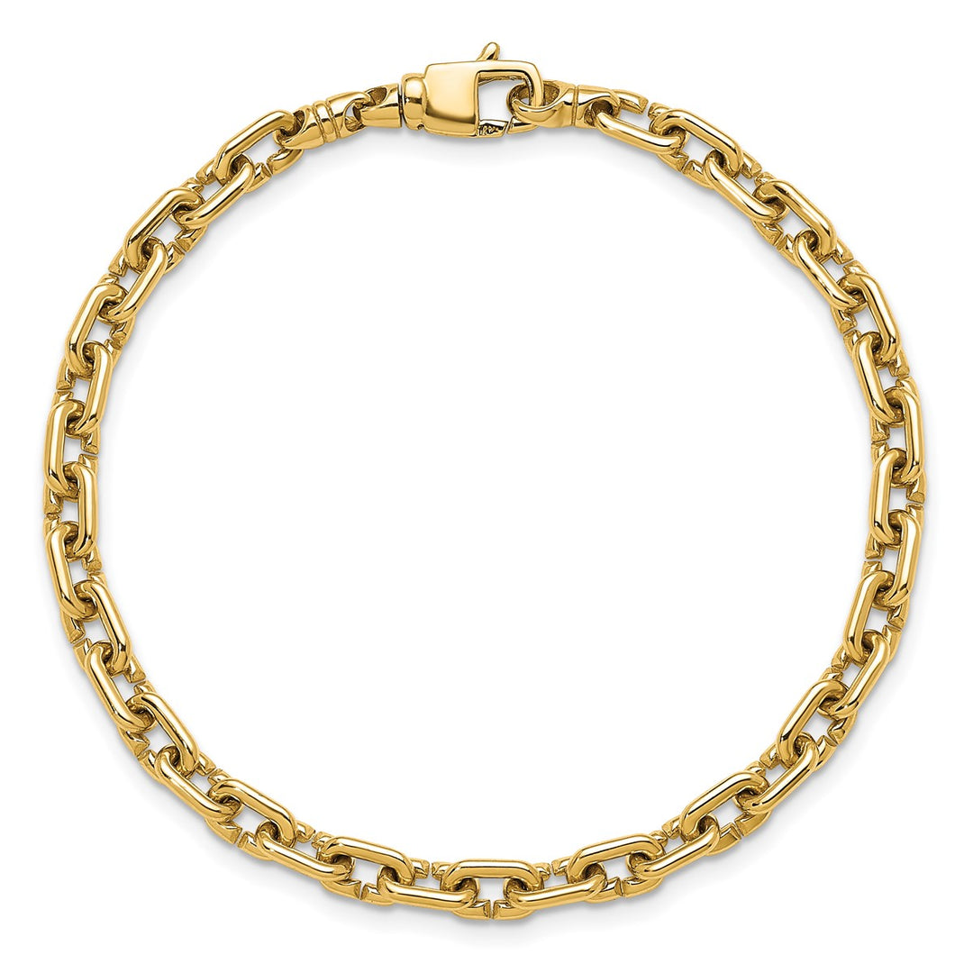 Gold 4.8mm Cable Bracelet, 7.75