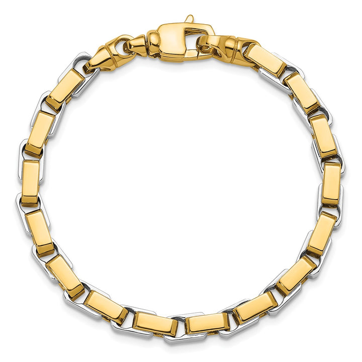 Gold 5.65mm Fancy Bracelet, 8"