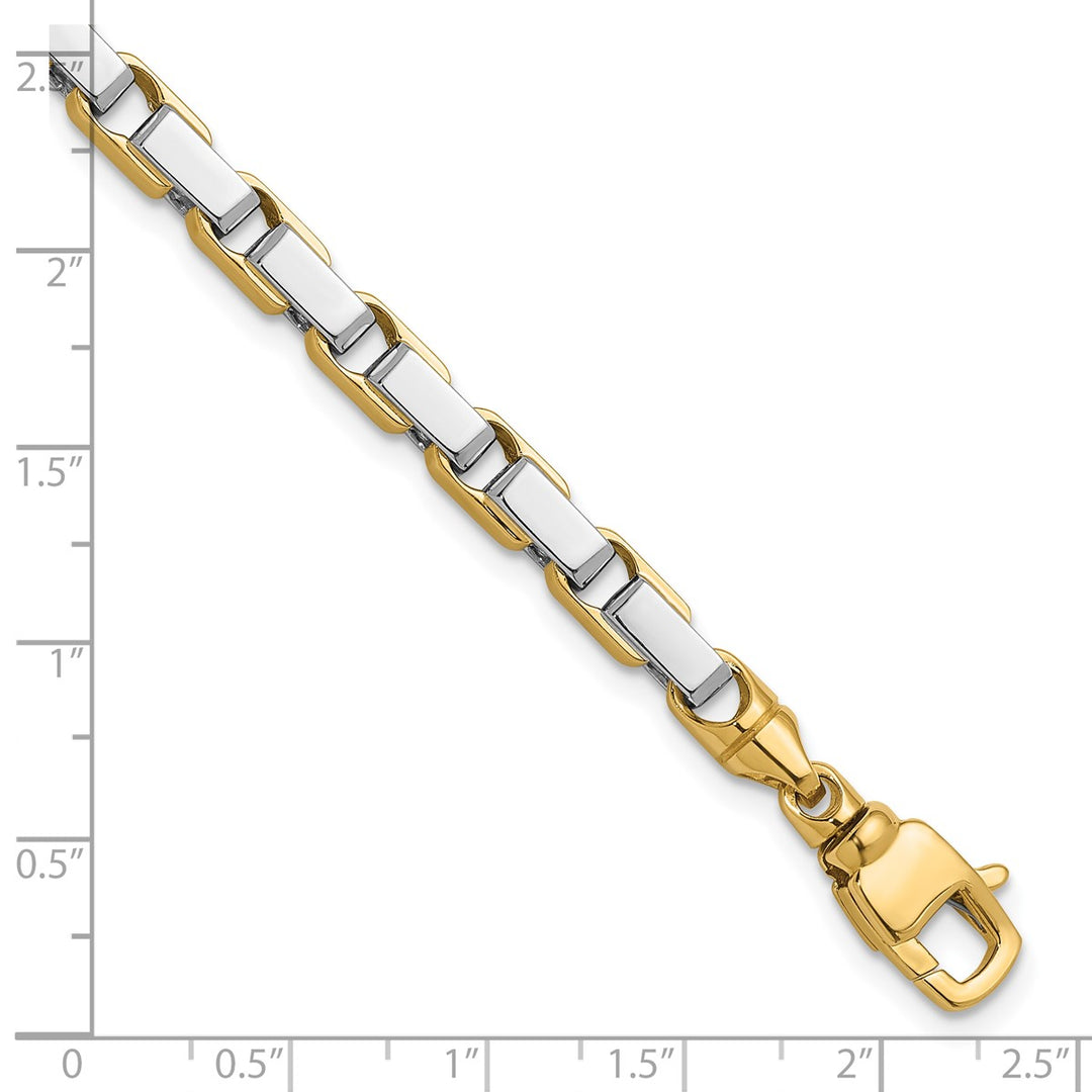 Gold 5.65mm Fancy Bracelet, 8
