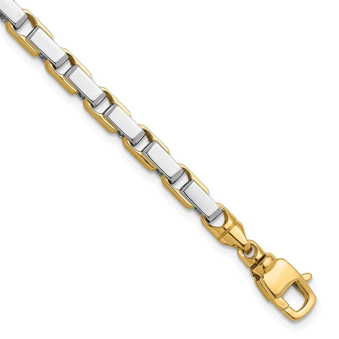 Gold 5.65mm Fancy Bracelet, 8"