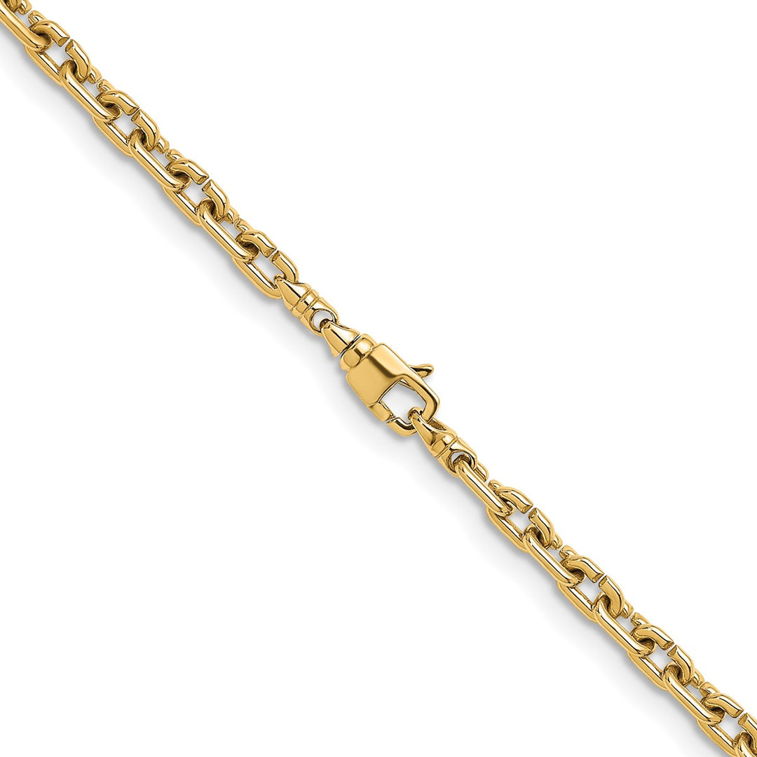 Gold 4.8mm Cable Necklace, 19.75