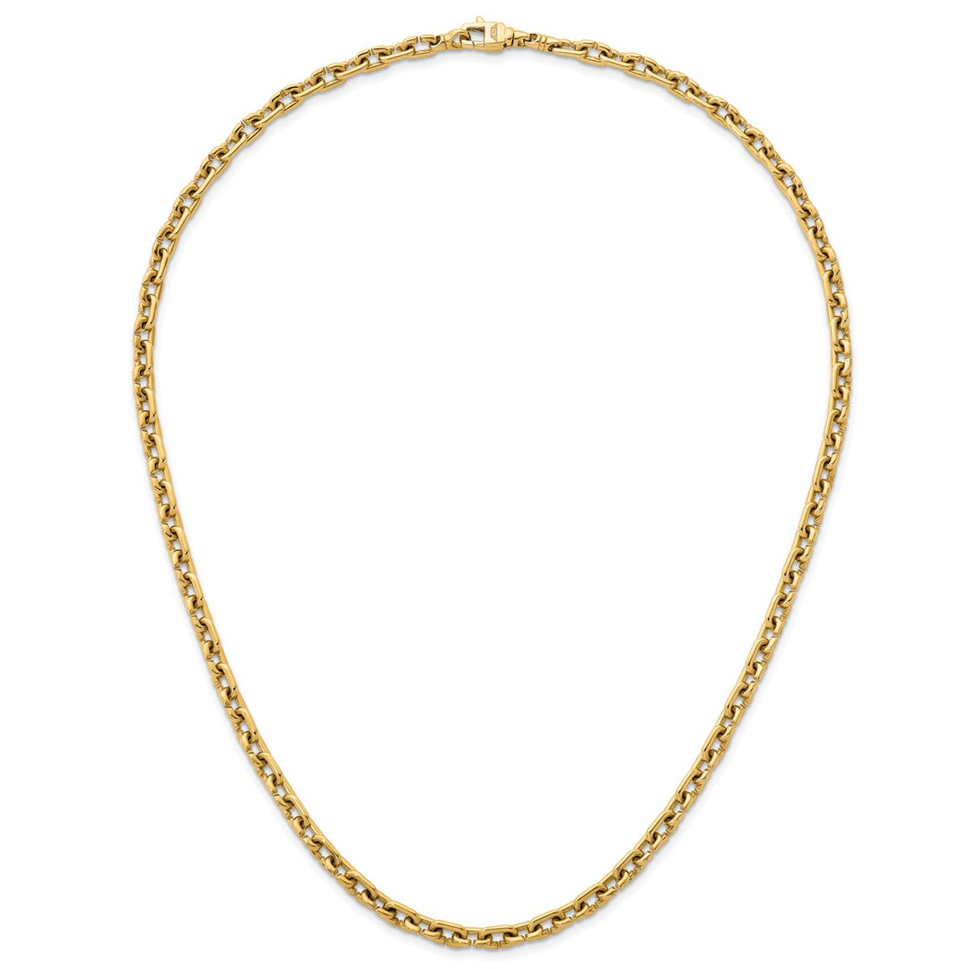 Gold 4.8mm Cable Necklace, 19.75