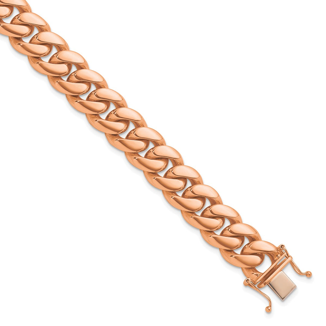 Gold 12.6mm Curb Chain