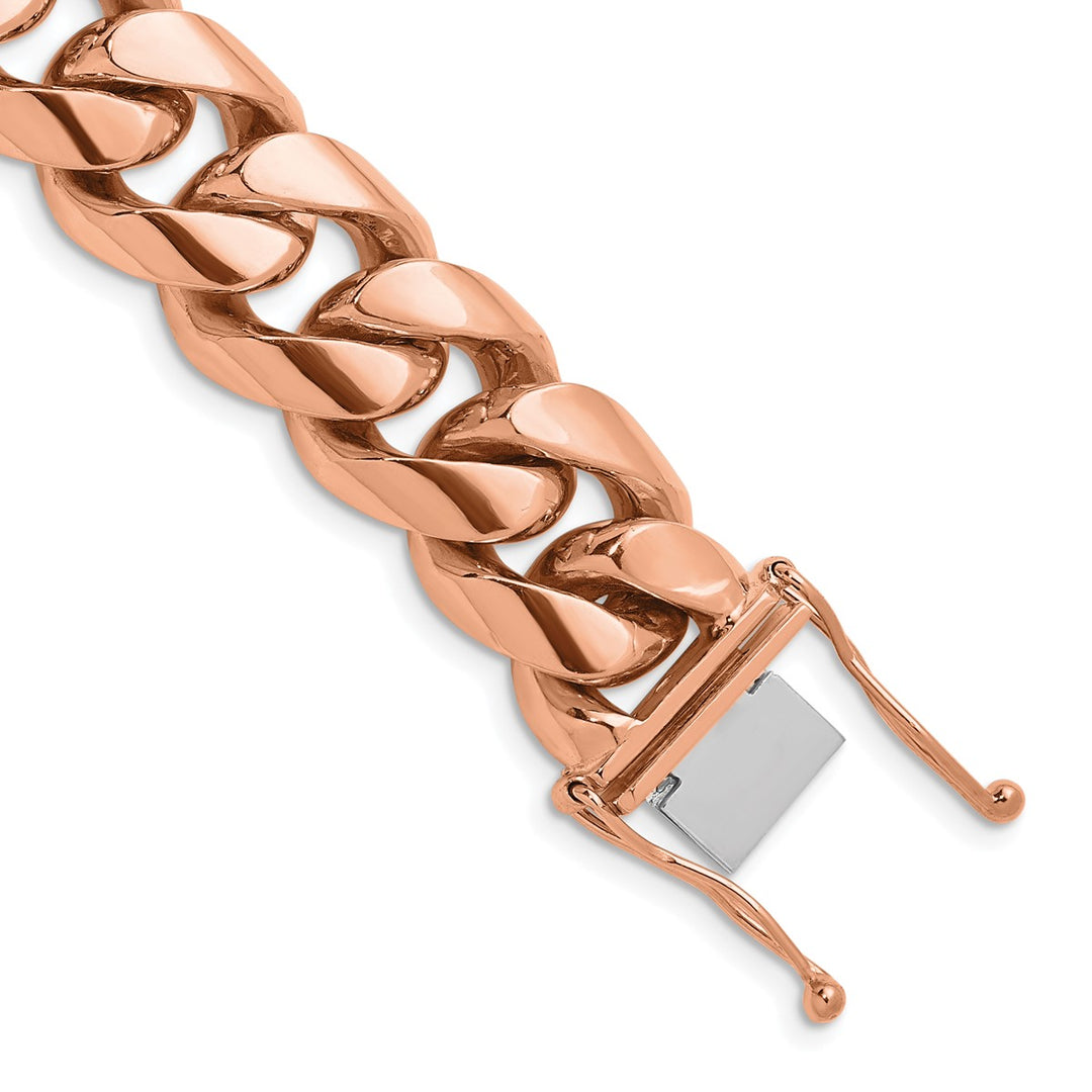 Gold 15.4mm Curb Chain