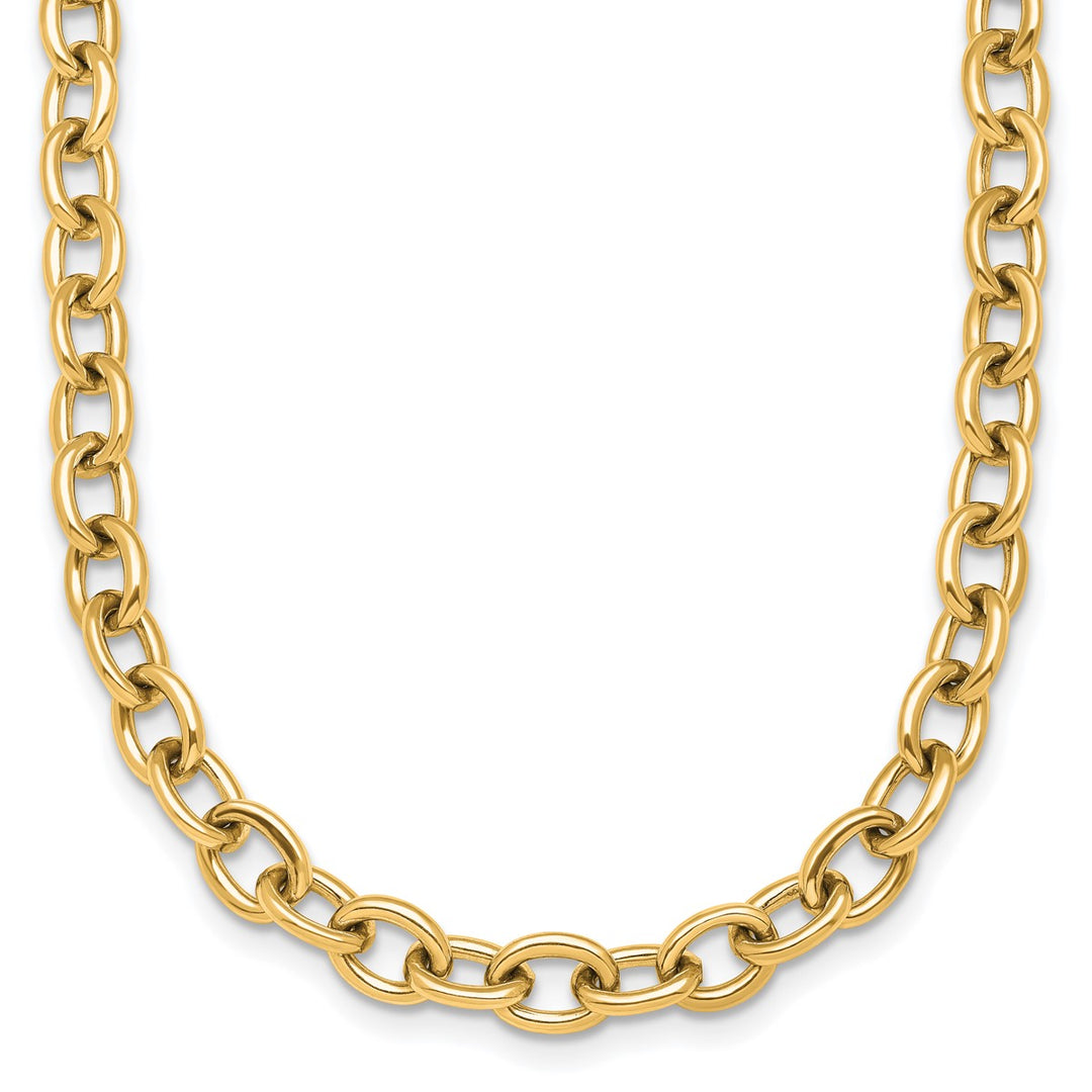 Gold 6.5mm Open Link Chain