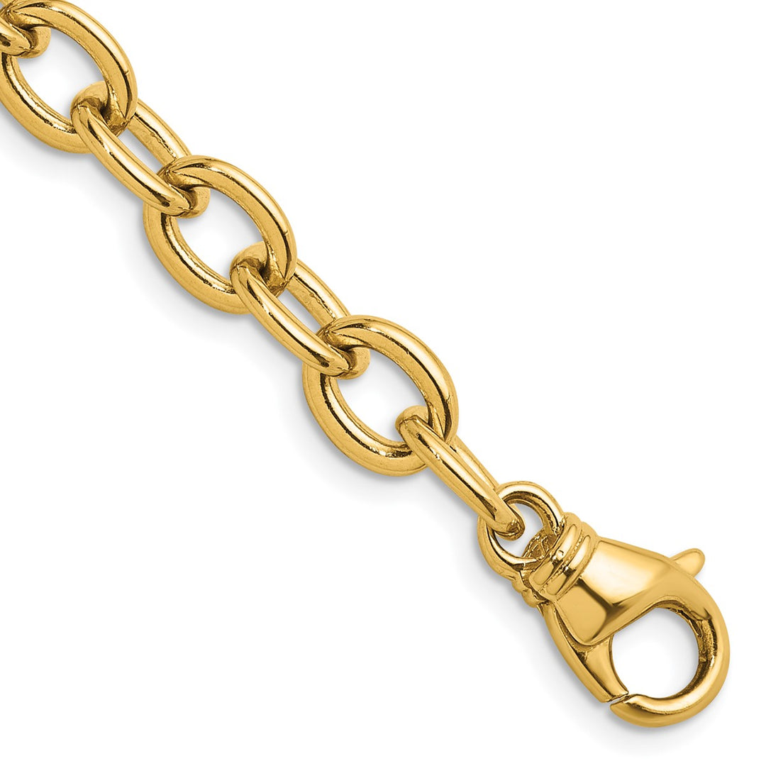 Gold 9.0mm Open Link Chain