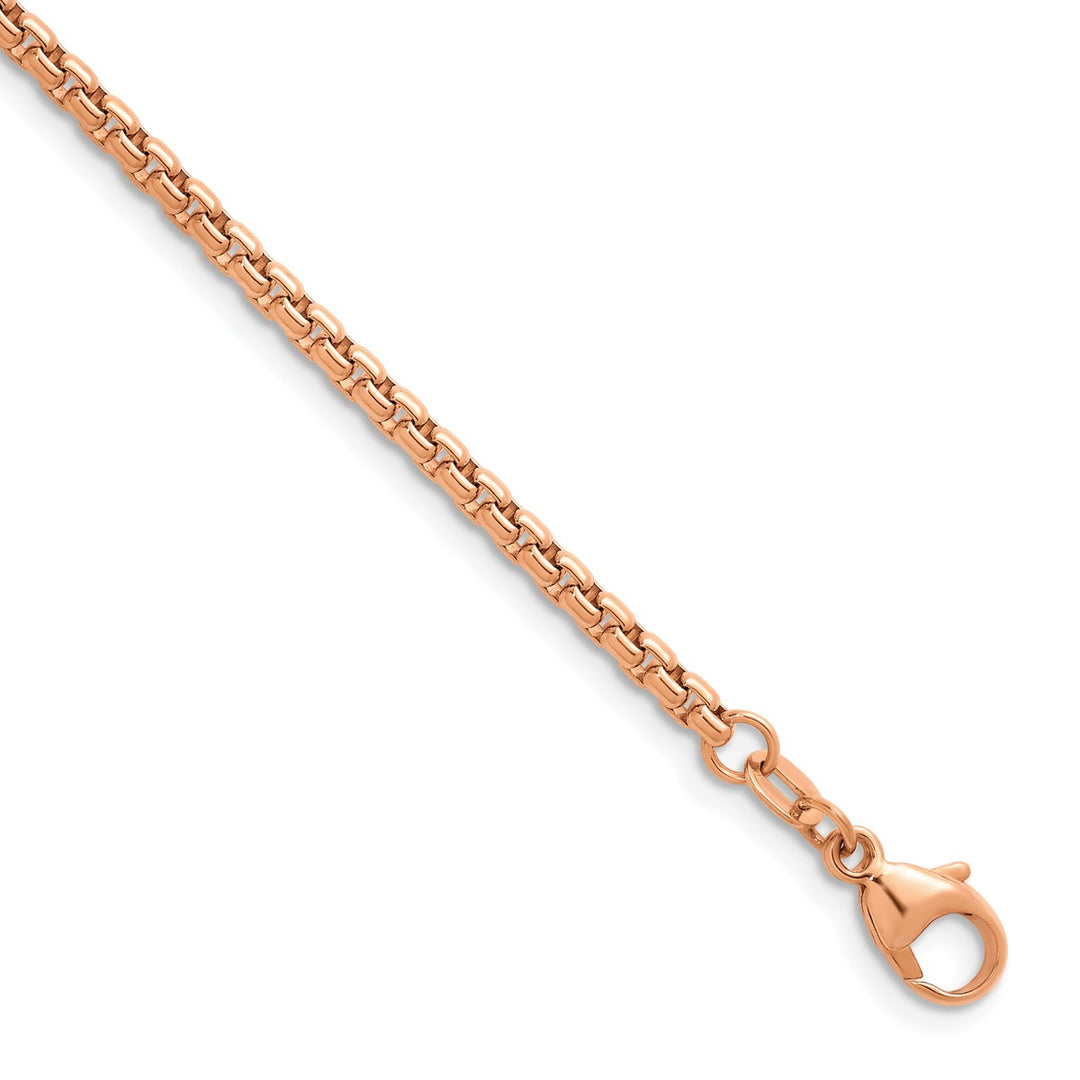 Gold 2.7mm Box Chain, 24"