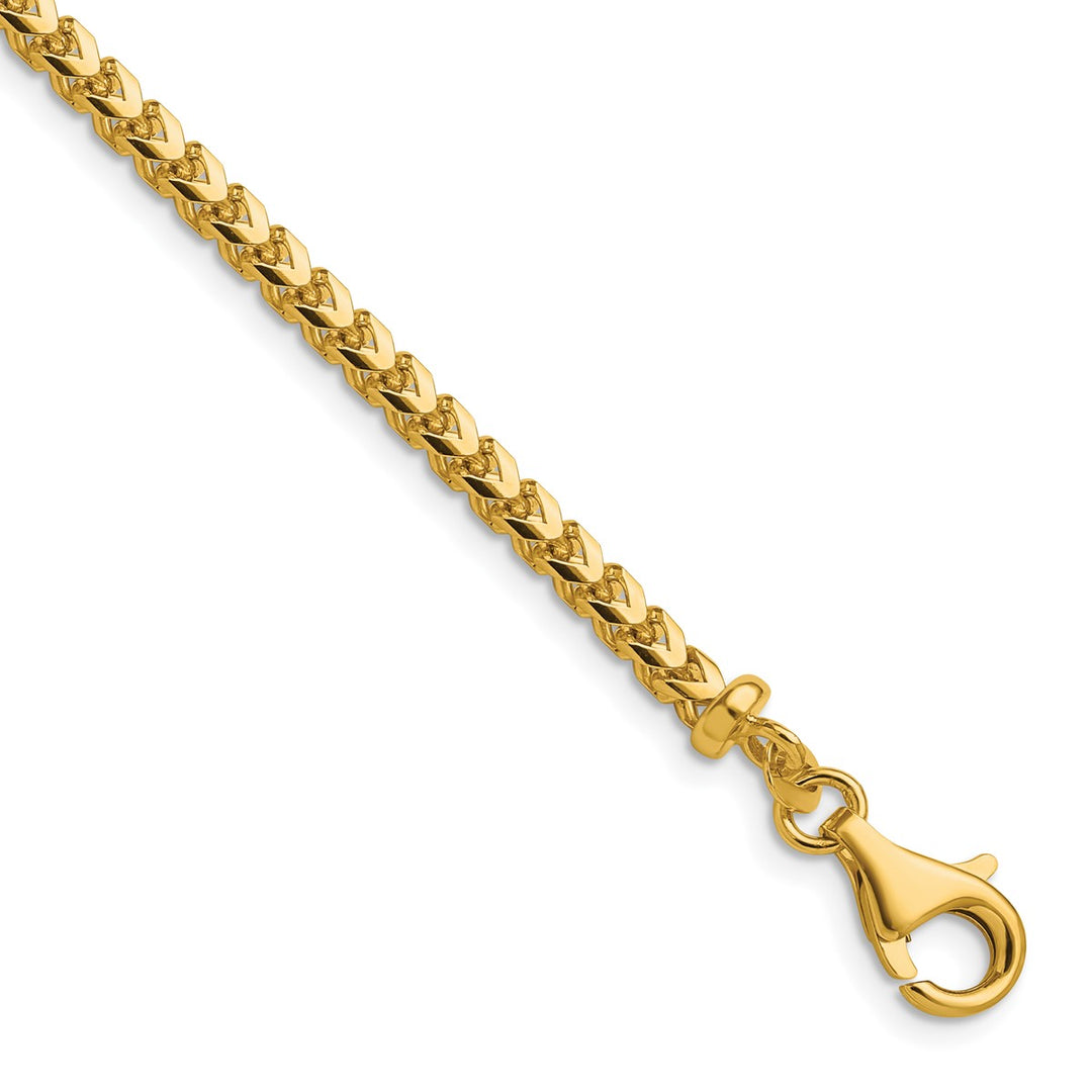 Gold 3mm Franco Chain, 22"