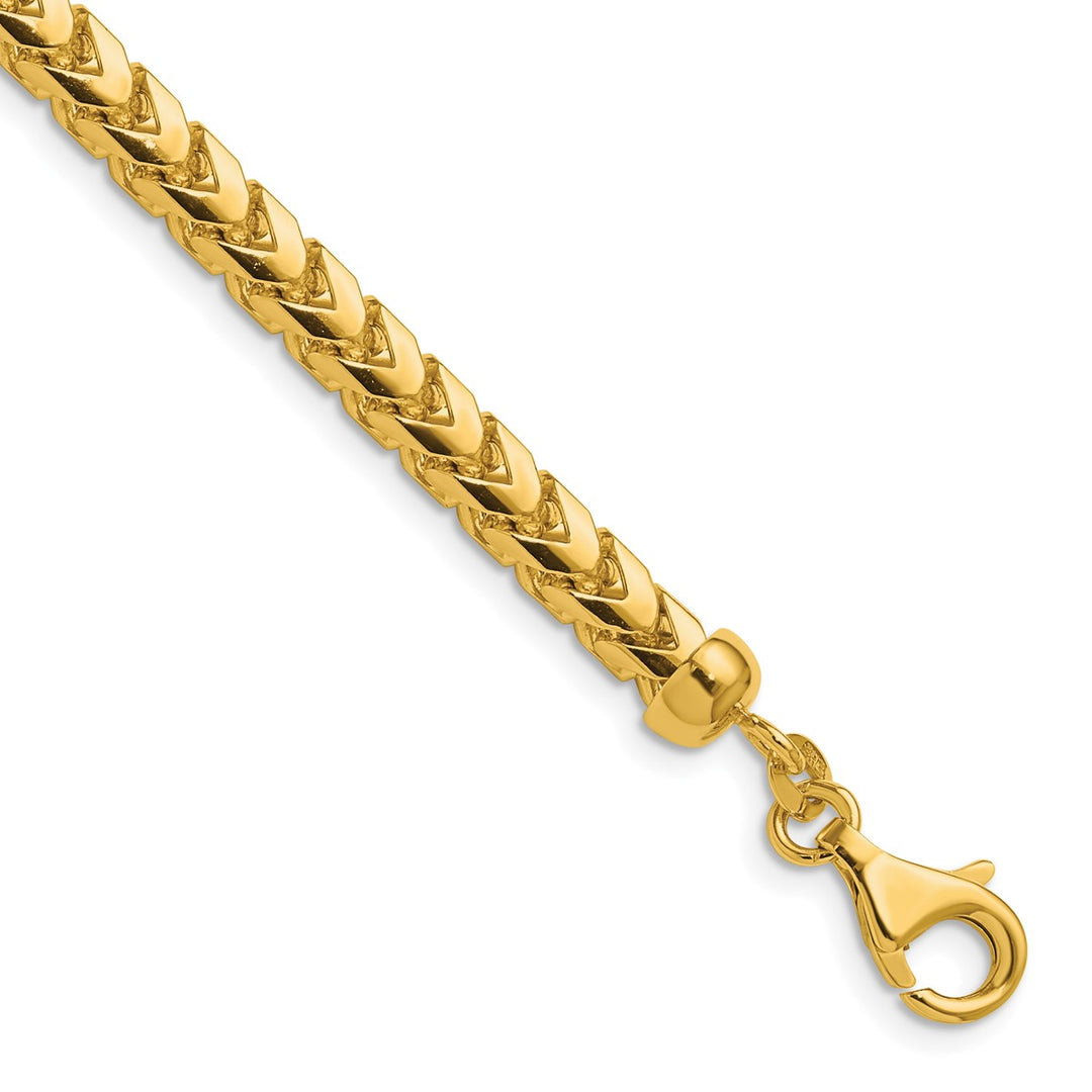 Gold 4.75mm Franco Chain, 22"