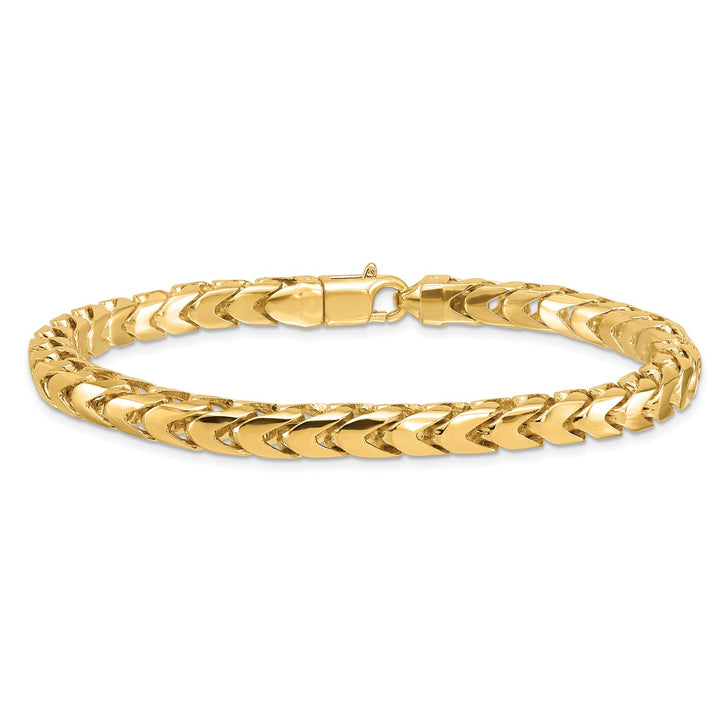 Gold 6mm Franco Chain, 8"