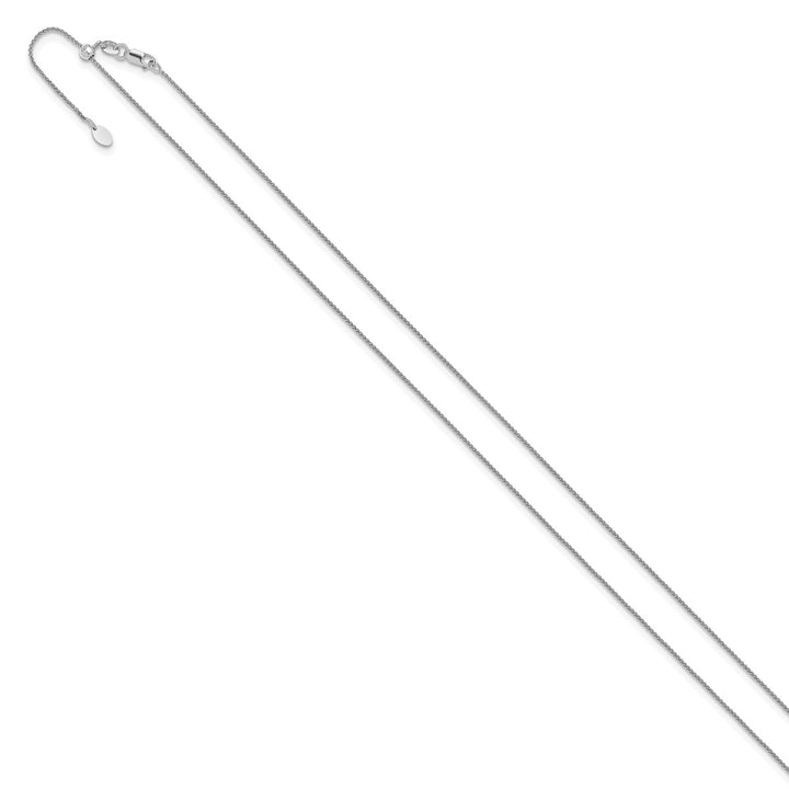 Gold 1.1mm Spiga (Wheat) Chain, 18"