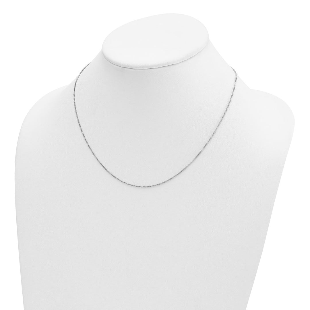 Gold 1.1mm Spiga (Wheat) Chain, 18