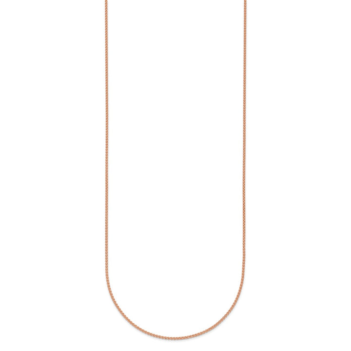 Gold 1.1mm Spiga (Wheat) Chain, 16"