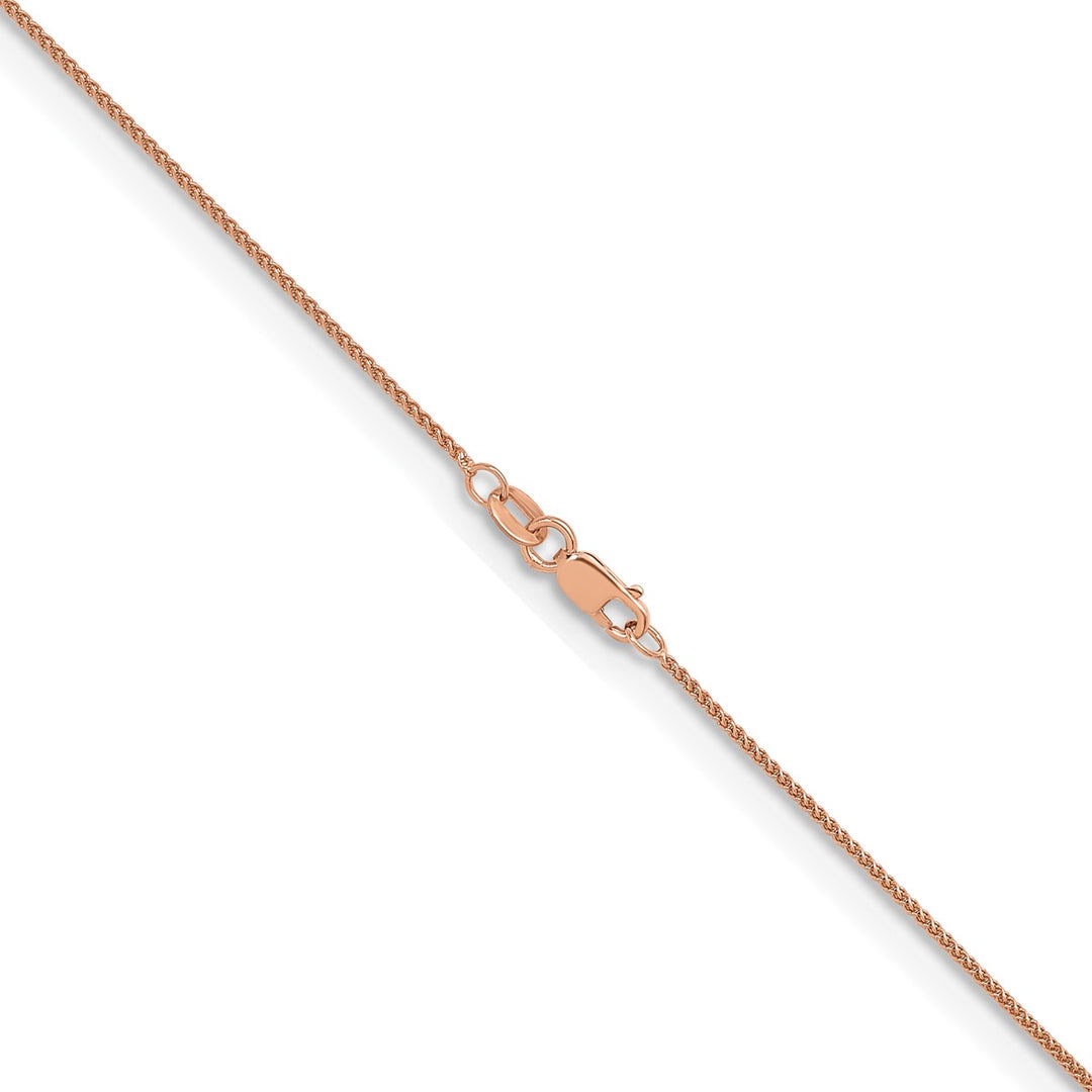 Gold 1.1mm Spiga (Wheat) Chain, 16
