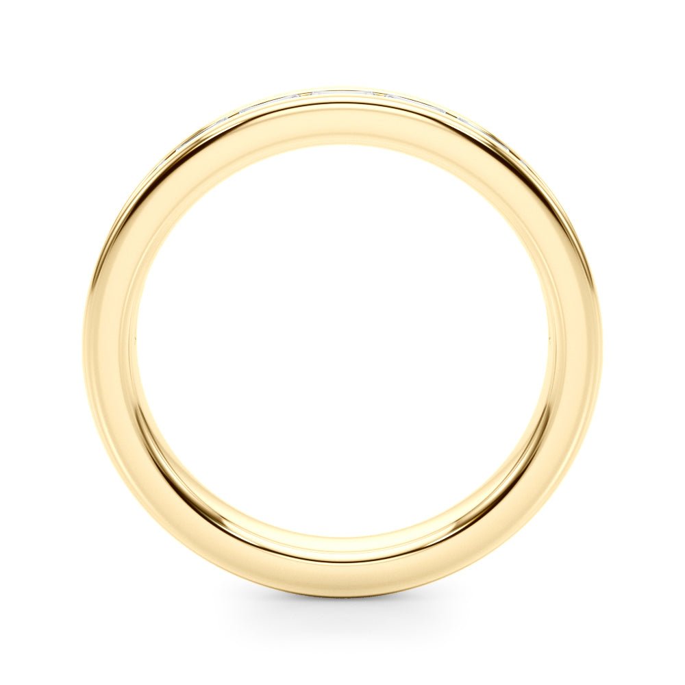 14K Gold Baguette Cut Channel Set Diamond Band - Diamond Ring - Design Jewellers Edmonton