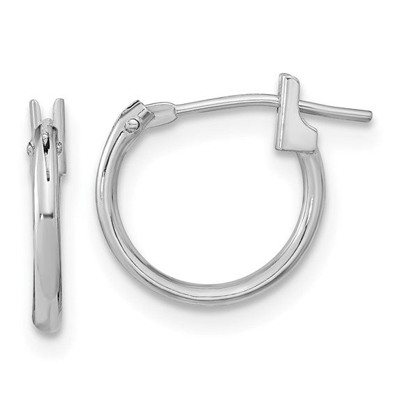 14K Gold Classic Huggie Hoop Earrings - Hoop Earrings - Design Jewellers Edmonton
