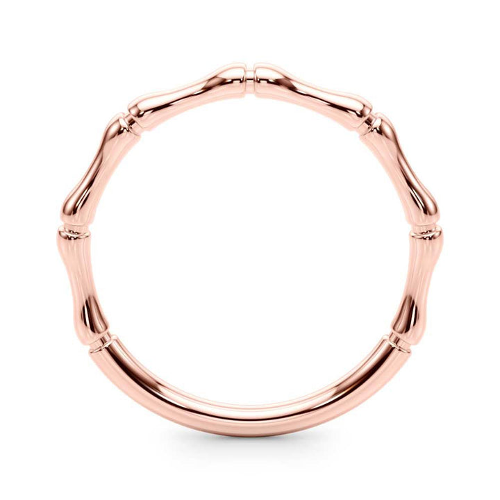 14K Gold Ring with Solid Fancy Design - Gold Bands with Designs - Design Jewellers Edmonton