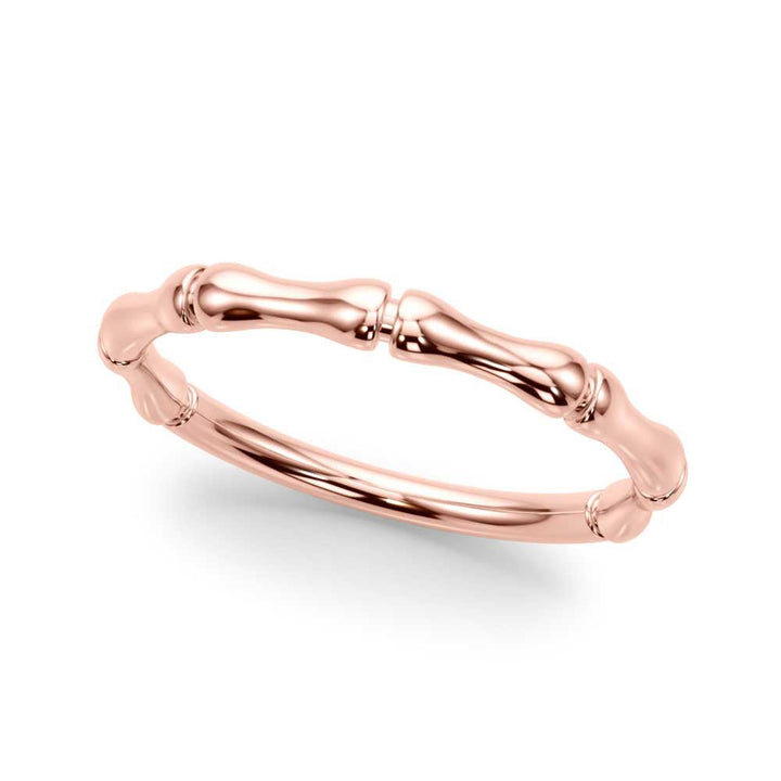 14K Gold Ring with Solid Fancy Design - Gold Bands with Designs - Design Jewellers Edmonton