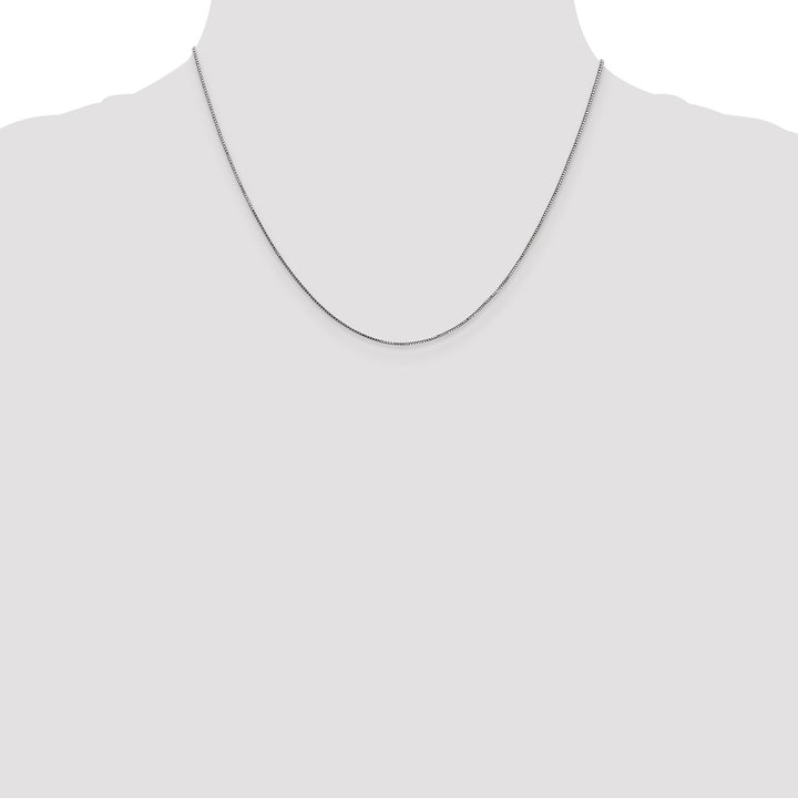Gold 0.8mm Box Chain, 18"