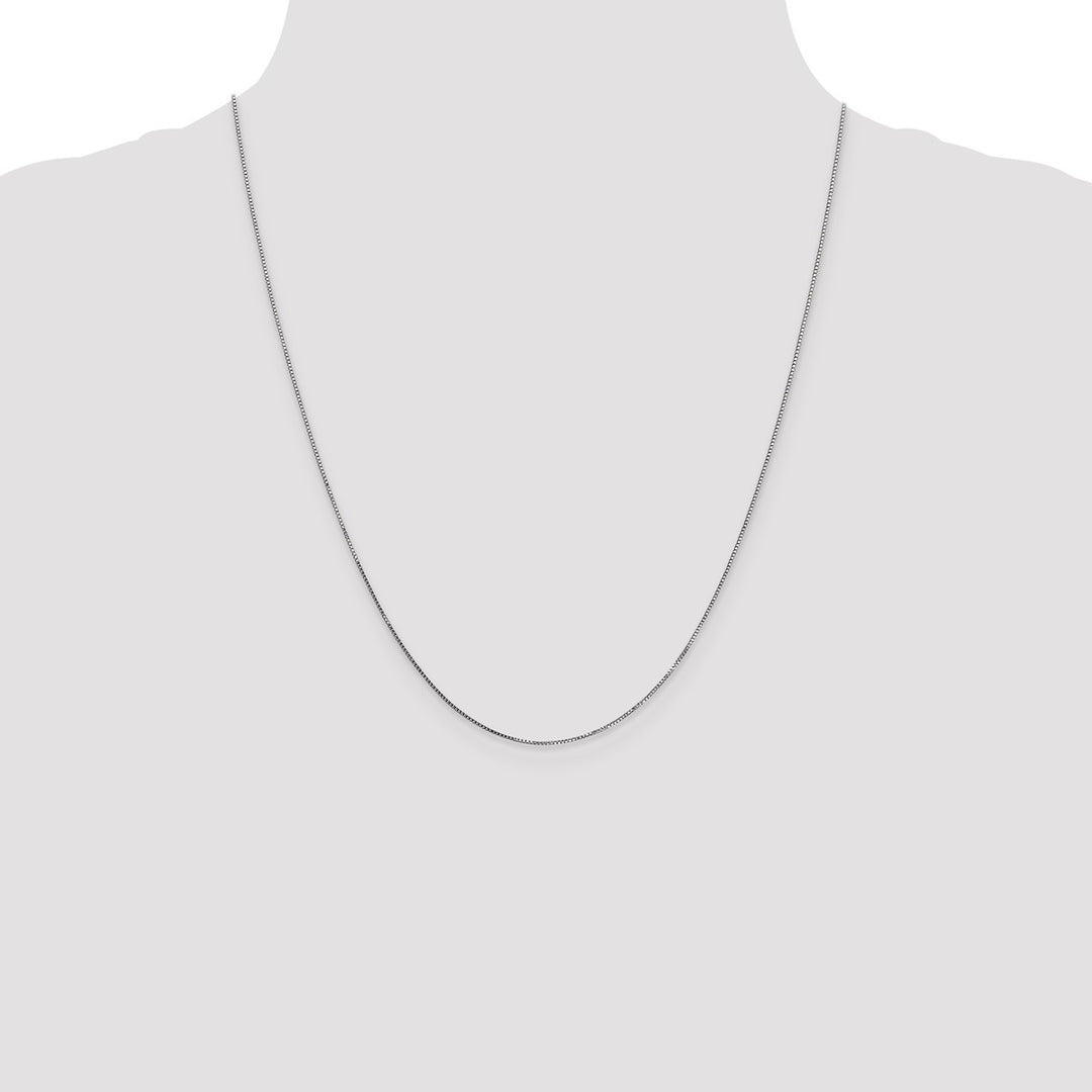 Gold 0.8mm Box Chain, 22